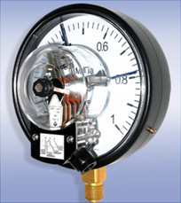 Манометры ДМ Сг 05 сигнализирующие с электроконтактной приставкой Манометры ДМ Сг 05 сигнализирующие с электроконтактной приставкой