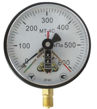 Манометр электроконтактный МТ-4С Манометр электроконтактный МТ-4С