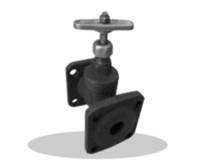 Вентиль чугунный фланцевый 15кч19п Вентиль чугунный фланцевый 15кч19п