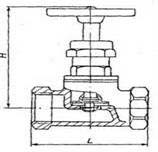 Вентиль бронзовый муфтовый 15Б3р
