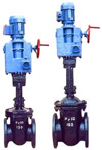 Задвижка чугунная 30ч906бр Ру10